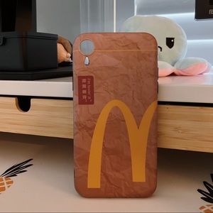 McDonald’s paper bag iPhone XR phone case